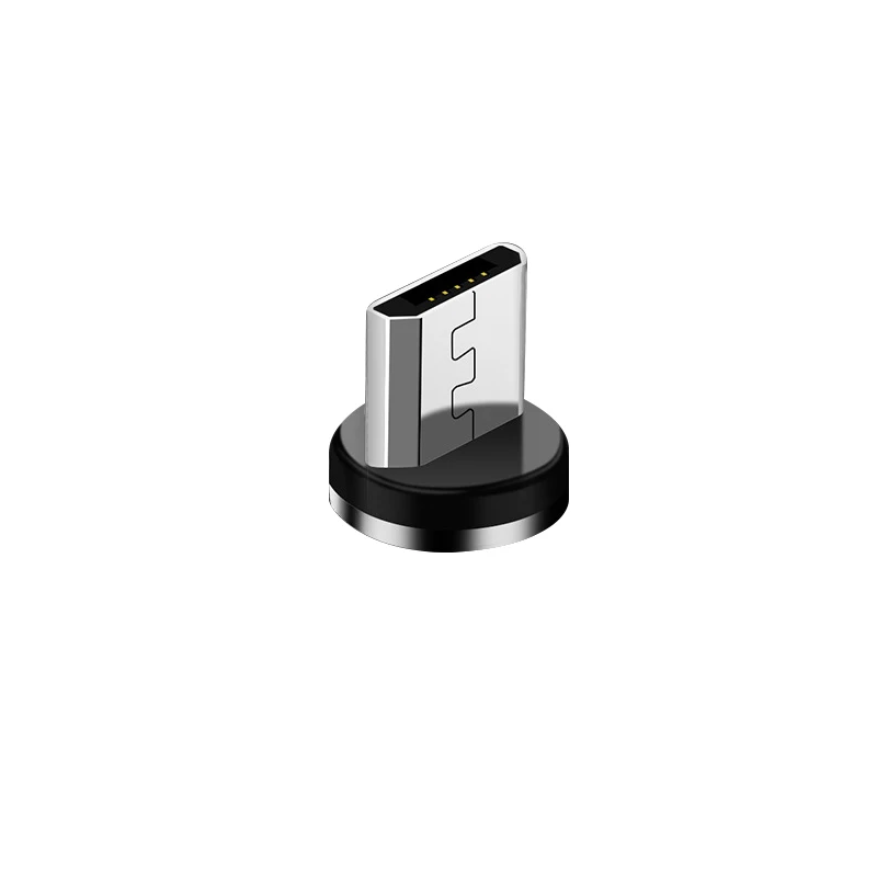 Micro Магнитный зарядный светодиодный кабель Micro usb type C 2A для быстрой зарядки и передачи данных для мобильных телефонов - Цвет: Micro