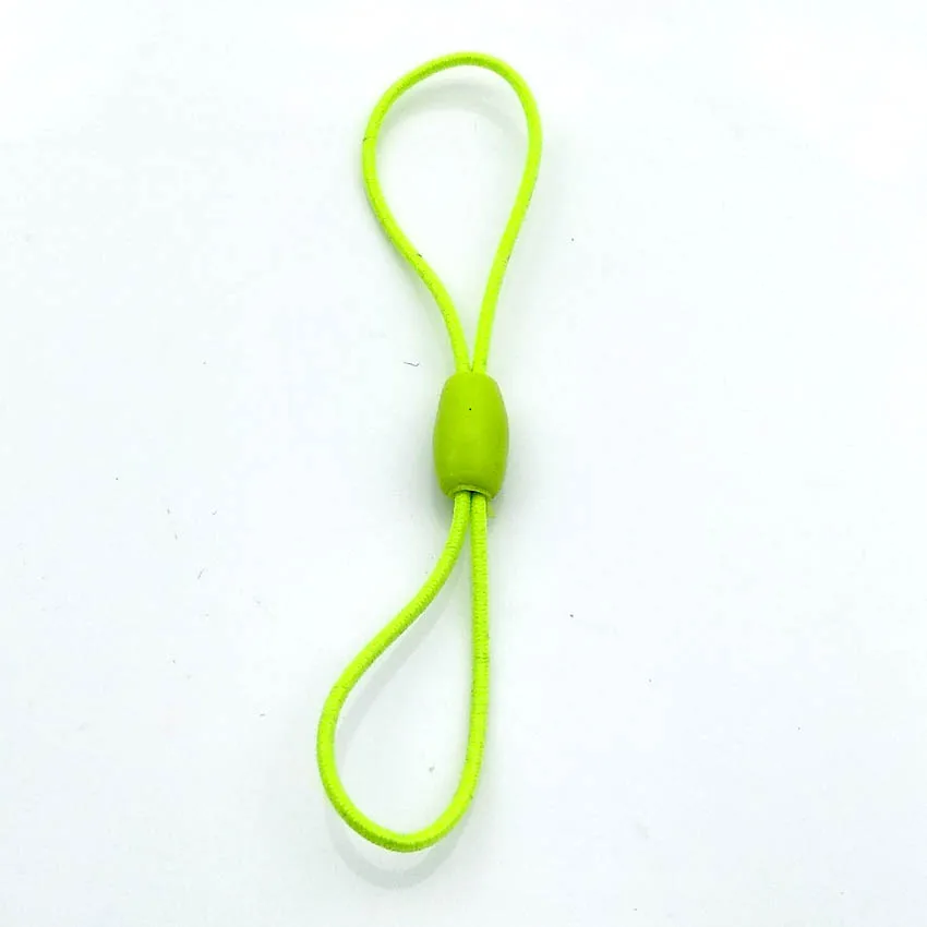 Mulit-colorsMobile сотовый телефон MP3 USB эластичный силовой шнур шнуры ремешок лобстерзастежка Подвески нейлон брелок ремесло DIY - Цвет: Зеленый