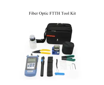 

FTTH Fiber Optic Tool Kit With Optical Power Meter And Fiber Cleaver FC-6S