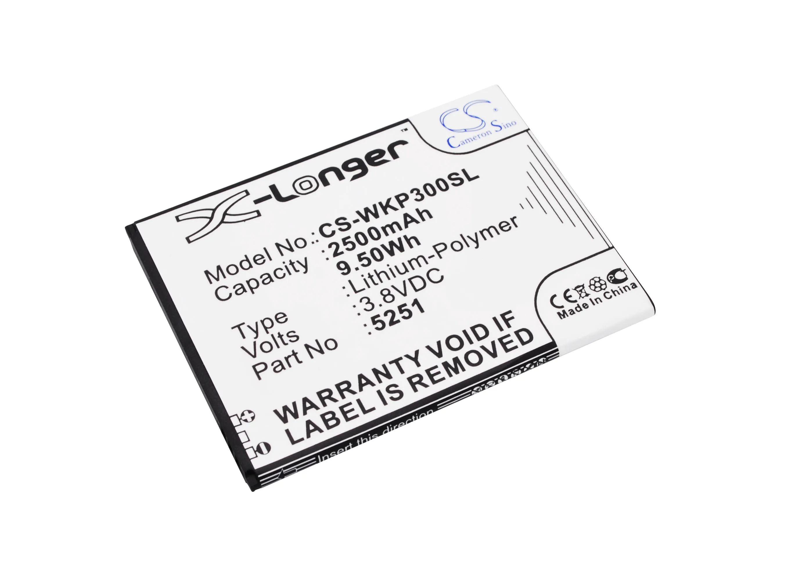

Cameron Sino 5251 battery for Pulp 3G, Pulp 4G, Rainbow Jam 4G, Robby