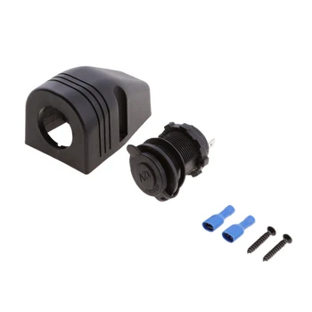 

12V-24 Volt 120W Marine Motorcycle Boat Cigarette Lighter Socket Outlet