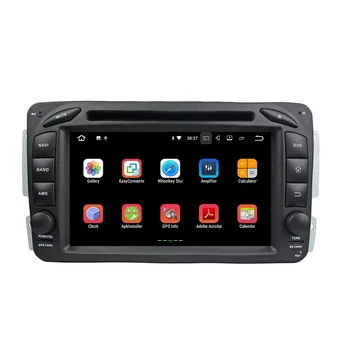 

7" 2 Din PX6 Android 9.0 Car Radio For BENZ ML W163 CLK W209 Multimedia Player Audio 6 Core Stereo 1024*600 DVD Player DSP GPS