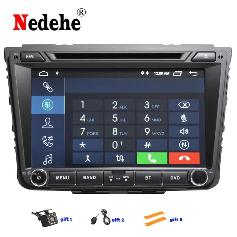 2 DIN Octa Android 10 0 4G RAM автомобильный DVD GPS для HYUNDAI Creta IX25 2014-2018 Автомобильный