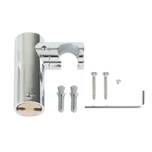 360 Degrees Rotation Copper Household Bathroom Handheld Shower Head Round Holder Bracket Stand