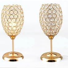 Современный декор хрустальная лампа настольная лампа для спальни гостиная декор стола в комнате кроме светильников