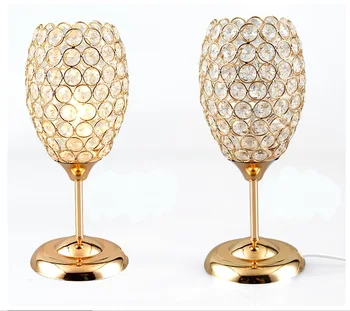 

Modern Decor Crystal Lamp Table lamp Desk Lamp For Bedroom Living room Table Decor Besides Lamp Fixtures