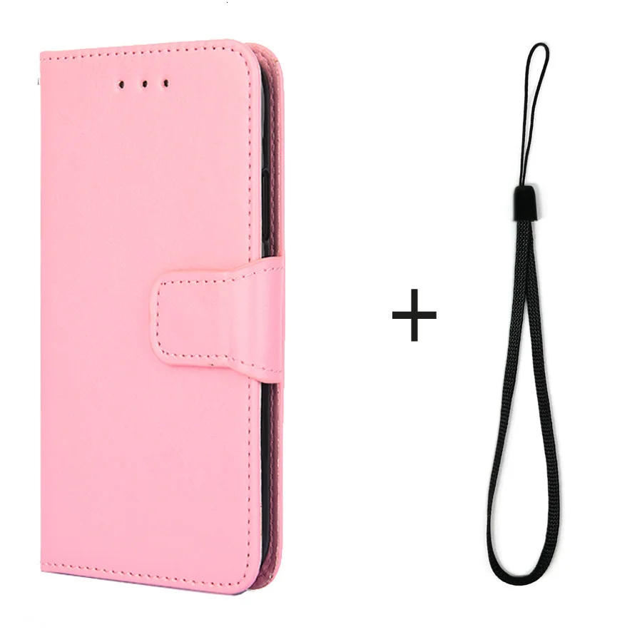Для Xiaomi Xiomi Redmi Note 8 8T 8A 7 7A 6 Pro 4 4x 4A 5 Plus 5A 2 3s кожаный чехол-книжка с отделением для карт чехол для телефона Магнитный - Цвет: Розовый