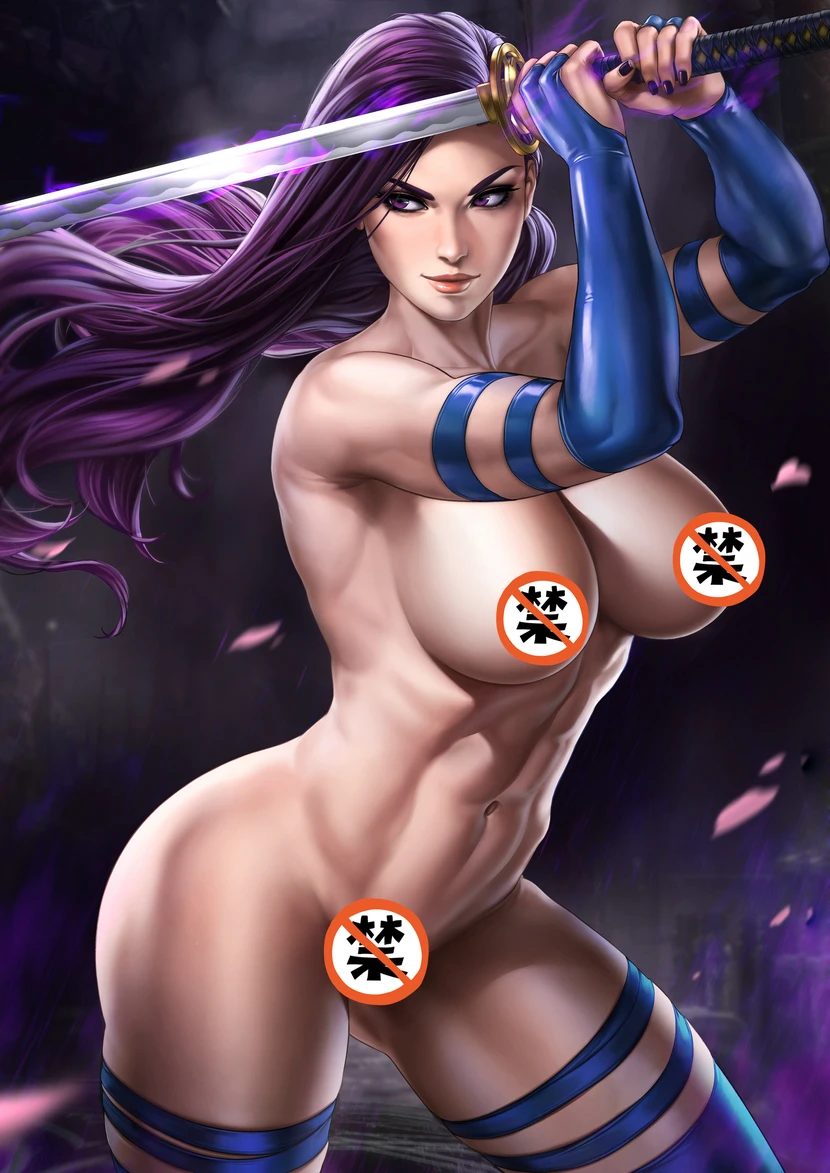

Print movie X-Men Psylocke Domino lady girl poster art silk or canvas 16x24 24x36 inch living room bedroom decorative painting