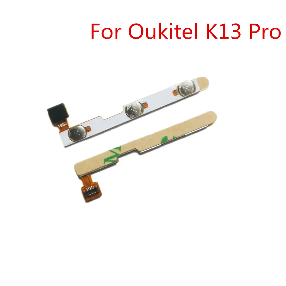 

New For Oukitel K13 Pro Cell Phone Parts Power On Off Button+Volume Key Flex Cable Side FPC Repair Accessories