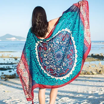 Women Beach Shawl Scarf 1