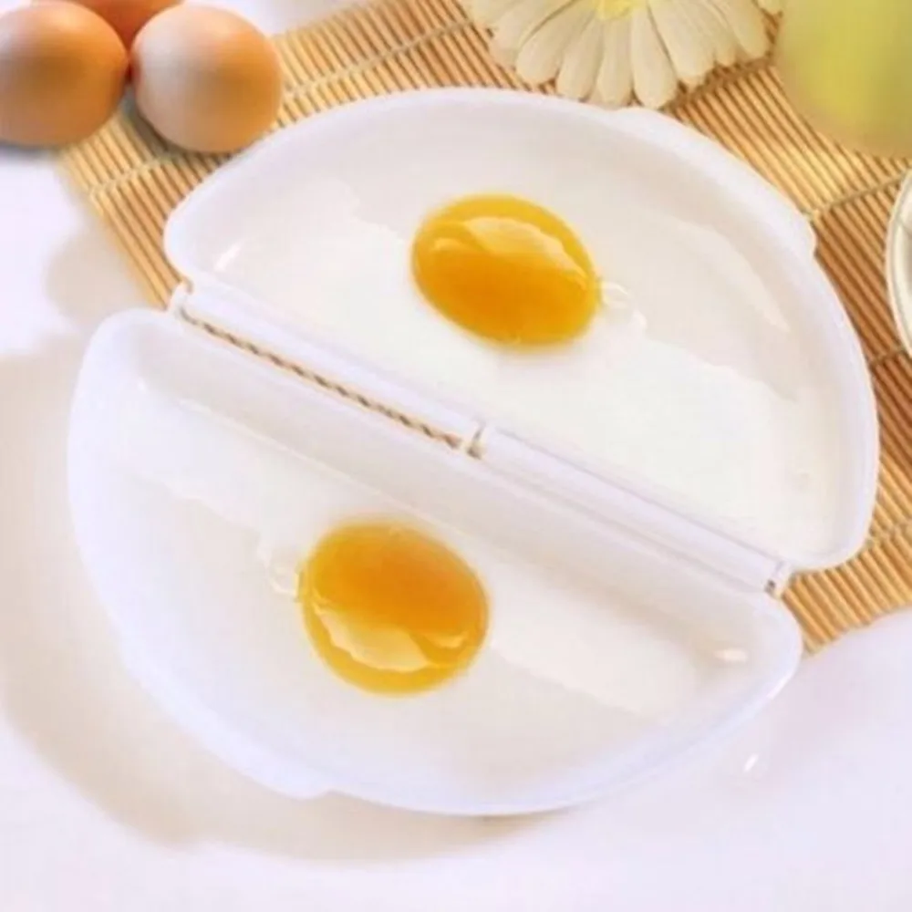 1 шт. Лучшая высокое качество полезные два яйца микроволновка омлет сковорода Microweavable плита омлет яйца Пароварка домашняя кухня