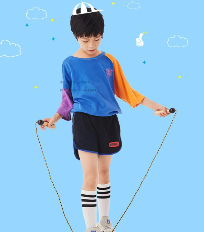 Xiaomi youpin деревянная ручка мультфильм дети Прыжки Веревка начальная школа детский сад игра Скакалка умный дом