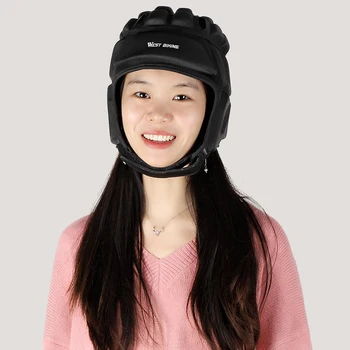 

Rugby Helmet Headguard Ski Skateboarding Helmet Headgear Soccer Cap Head Protector Soft Protective Helmet for Kids Gift
