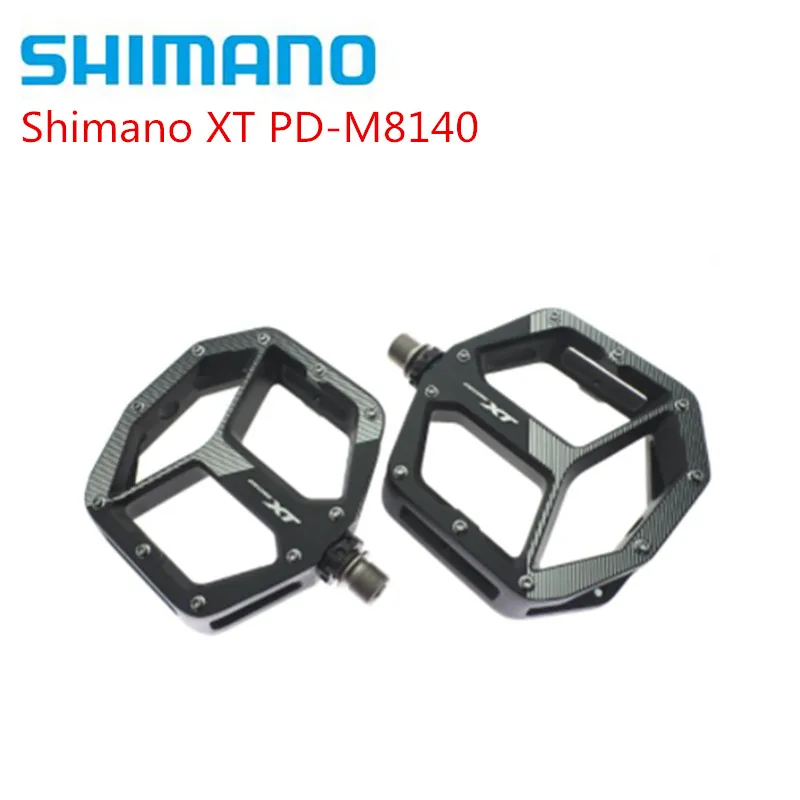 Shimano Deore XT PD M8140 плоская педаль MTB горный велосипед педали и шипы PD-M8140 педали с оригинальной коробкой