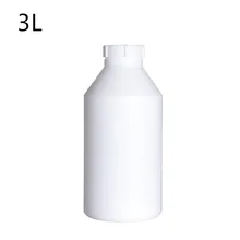 3л пустая пластиковая бутылка с винтовой крышкой, полиэтилетрафторэтиленовый контейнер для косметического сырья, высокое качество
