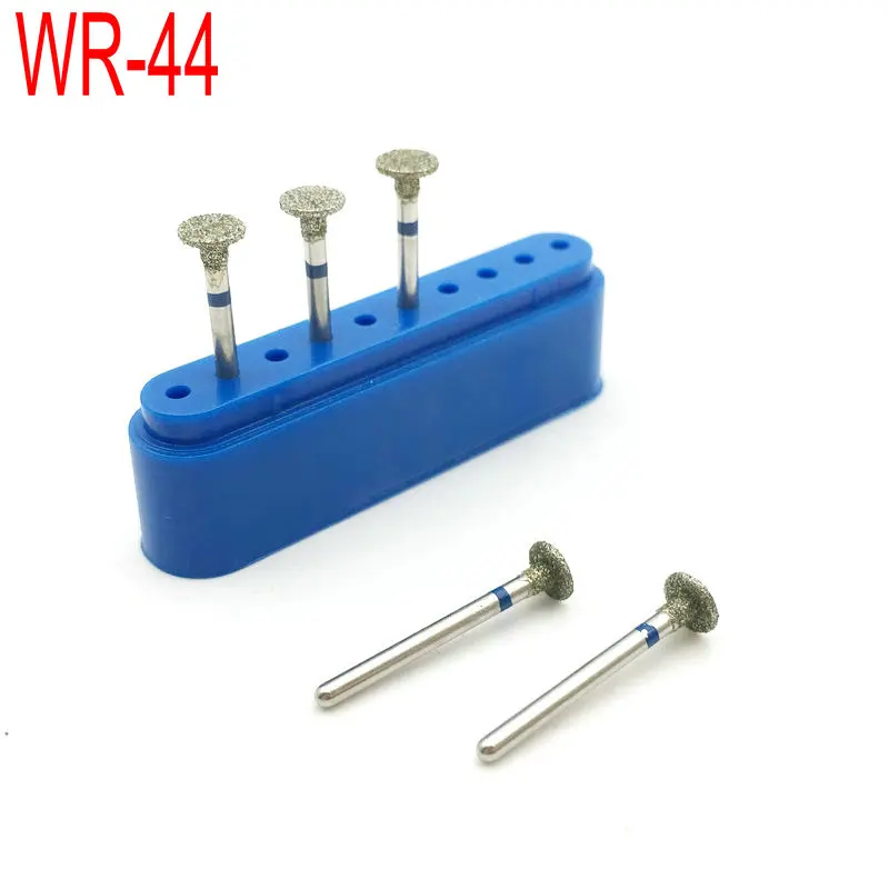 5pcs Dental Diamond Burs Drill Medium Polishing Smoothing For High