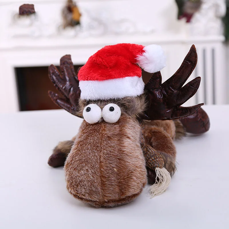 1pc Christmas Pet Santa Hat Small Puppy Cat Dog Cap for Home New Year Decoration Pet Gift Navidad Holiday Party Supplies