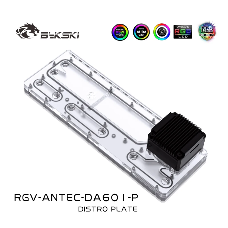 Bykski RGV-Antec-DA601-P доски для водных путей Antec Dark Avenger DA601 чехол Intel CPU Water Block &amp Single GPU Building