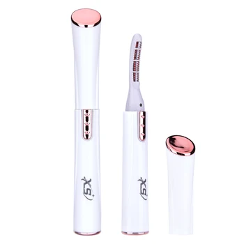 

Electric Heated Eyelash Curler Pen Mini Portable Uniform Maximum Long Lasting Curl Makeup Tool Comb for Eye Lash Applicator