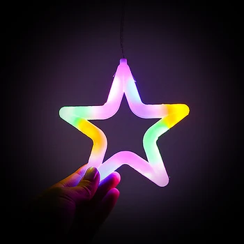 2M AC220V Led Fairy Lights Universe Stars Neon Lights Acht-Functie String Lamp Kerst Sterren Decoratie Verlichting