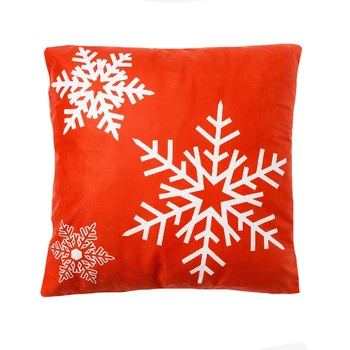 

Decorative pillow case Ethel "Snowflakes" 42 x 42 cm, velor 4367246