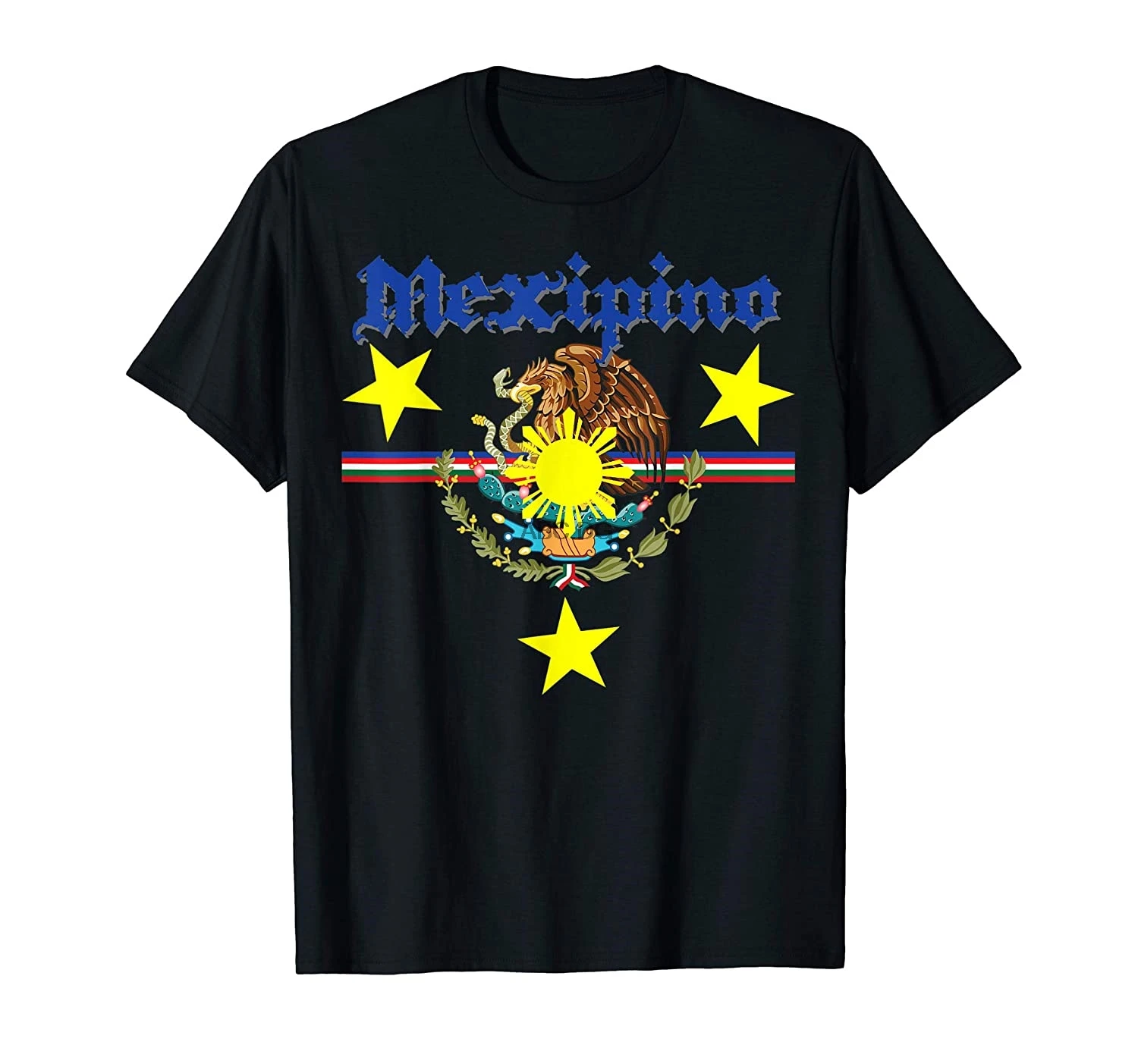 Mexipino Shirt Filipino and Mexican Pride T-Shirt Mexico PI |