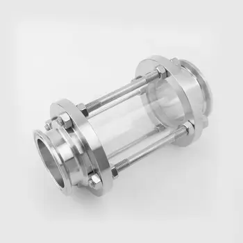 

2" Pipe Flow Sanitary Sight Glass Tri Clamp Type Fitting Ferrule OD 64mm