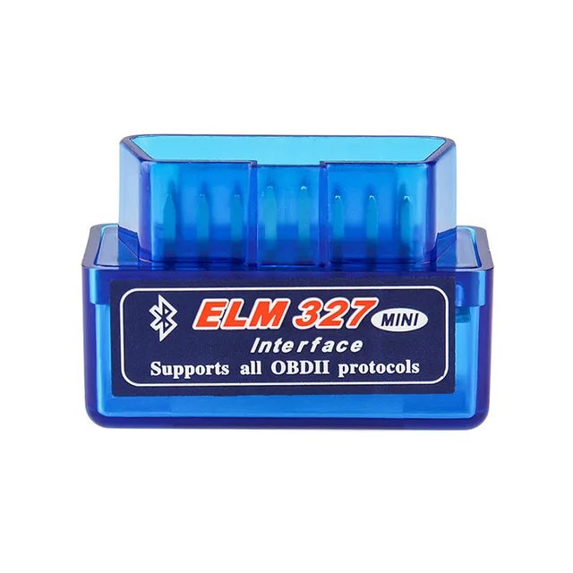 ELM327 obd2 сканер автомобильный Bluetooth elm 327 интерфейс V2.1 OBD2 II сканер Авто odd2 диагностический инструмент работа на Android Крутящий момент/ПК - Цвет: Синий