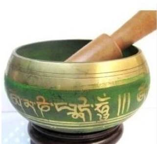 

Free Shipping Excellent Tibetan Copper Singing Bowl