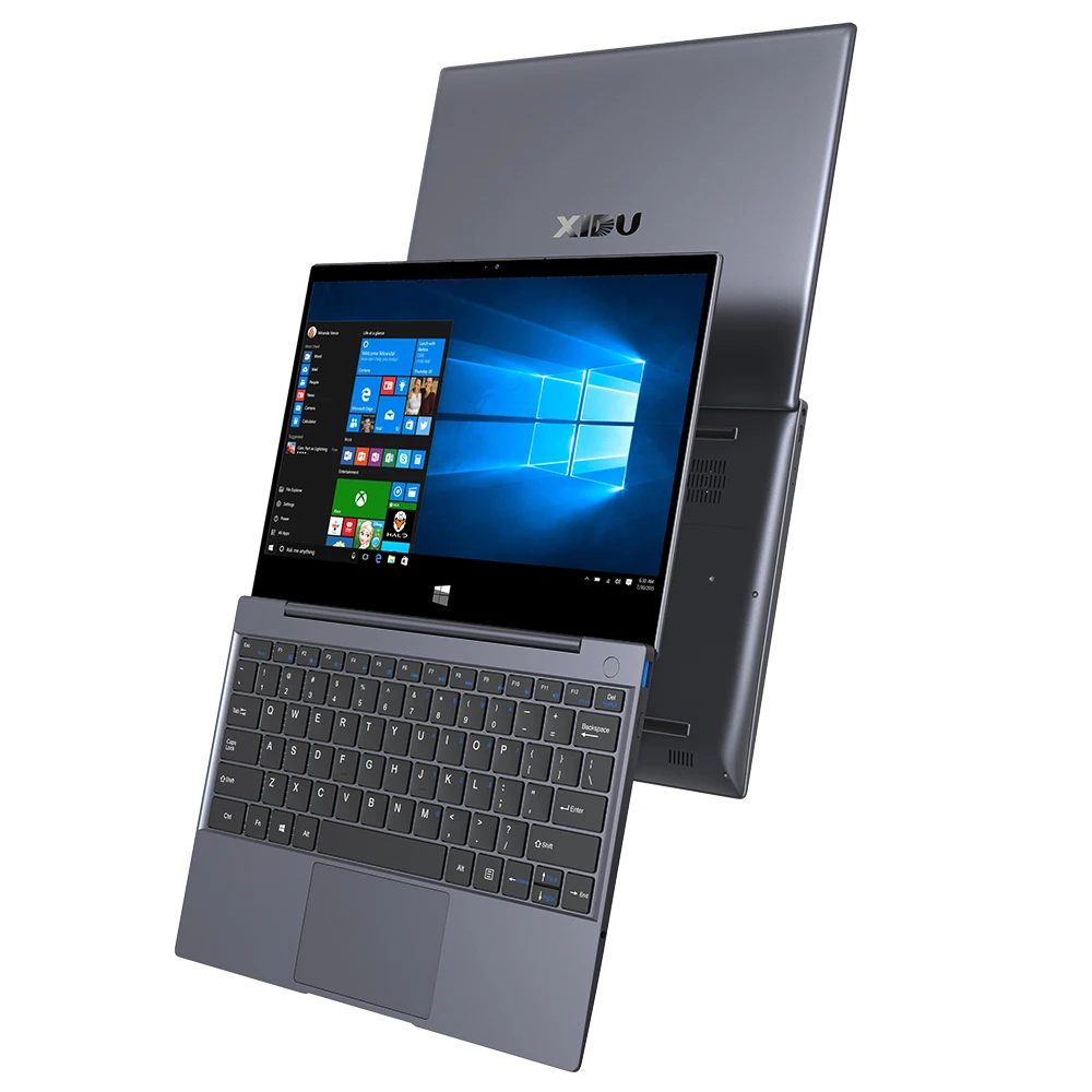 XIDU Tour Pro-ordenador portátil con pantalla táctil, 8GB, DDR3, 2K, pantalla IPS, Teclado retroiluminado, Notebook, huella dactilar, 2019