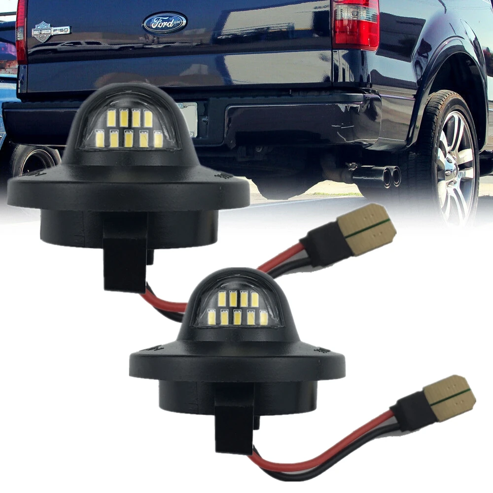Светодиодный номерной знак светильник лампа для Ford F150 F250 F350 пикапов F 150 1990 2014 250 1999