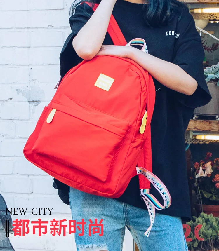 New Style WOMEN'S Bag WOMEN'S Backpack Korean-style Backpack Nylon WOMEN'S Bag a Generation of Fat Manufacturers Direct Sel