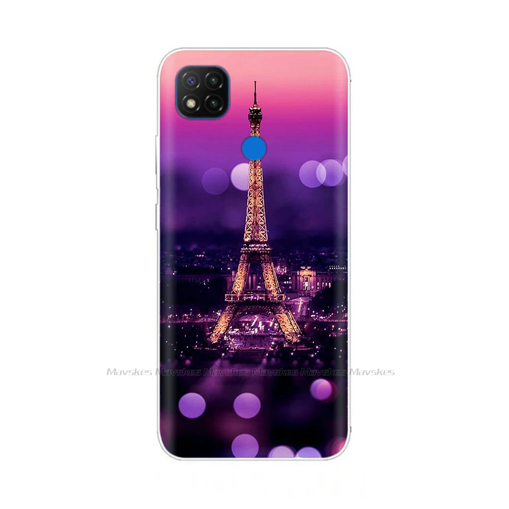 xiaomi leather case design For Xiaomi Redmi 9C NFC Case Soft TPU Phone Back Cover On Redmi 9C 9 C NFC Silicon Coque Redmi9C NFC 2020 Bumper Shells Funda best phone cases for xiaomi Cases For Xiaomi