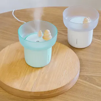 

Creative Spray Usb Air Purification Humidifier Night Light Bedroom Office Mute Mini Aromatherapy Machine