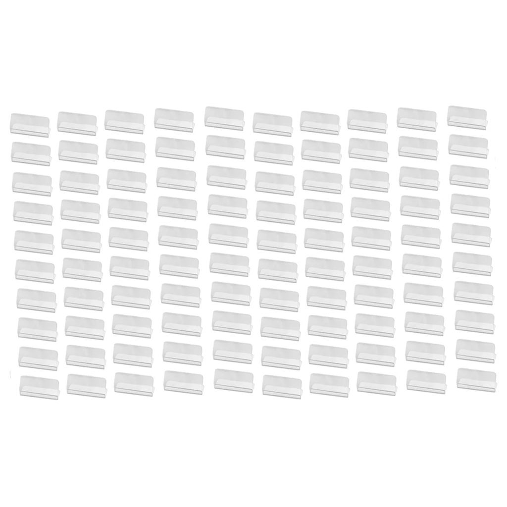 

Adhesive Lip Adapter or Hanger for Earring Card Display ( 100pcs ) 2.5x3cm