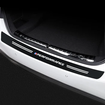 

1pcs performance car bumper rear trim panel protection board protection sticker Car Accessories For BMW X1 X3 X5 X6 M3 M5 M6 x7