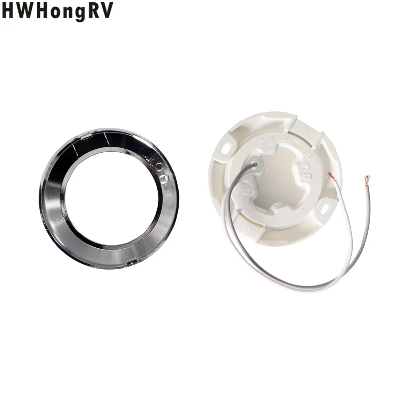 2 PCS Promotion New LED Lamp 12V DC LED Circular Roof Ceiling Light Caravan/RV/Car/Motorhome/Marine