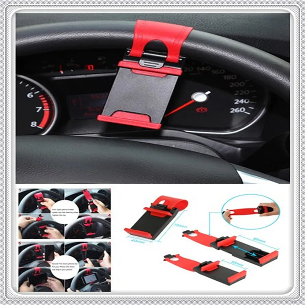 

Car steering wheel mobile mini phone bracket for Ford Transit Ranger Mustang Ka Fusion Focus F-150
