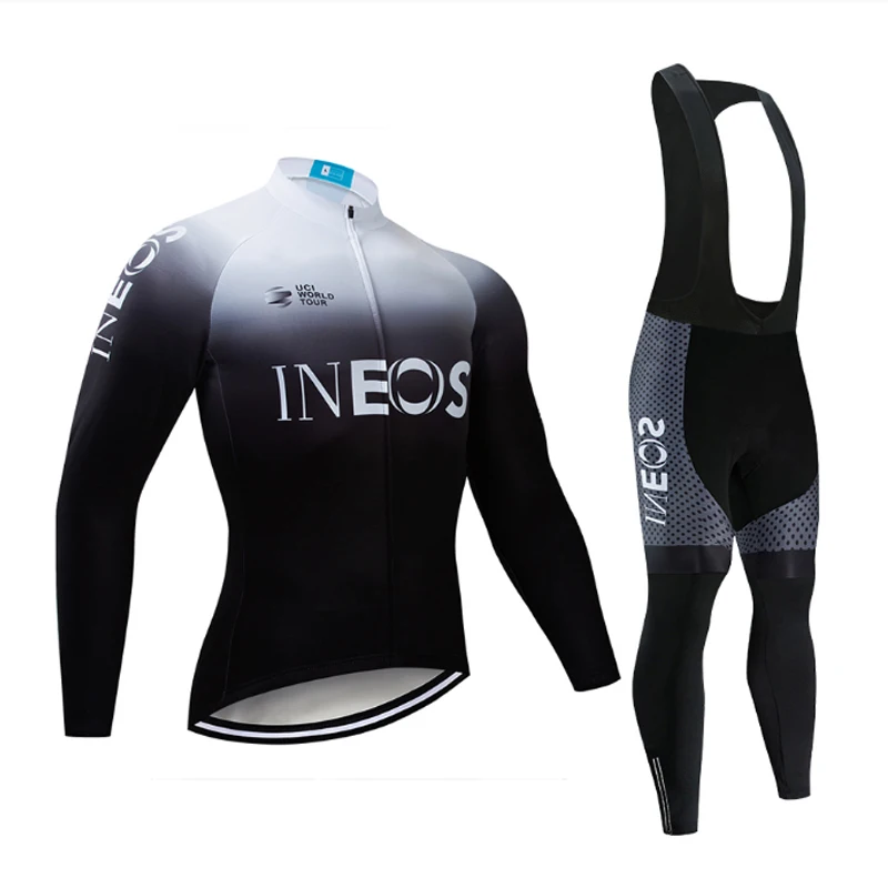 Men's Long Sleeve Cycling Jersey Breathable Cycling Suit