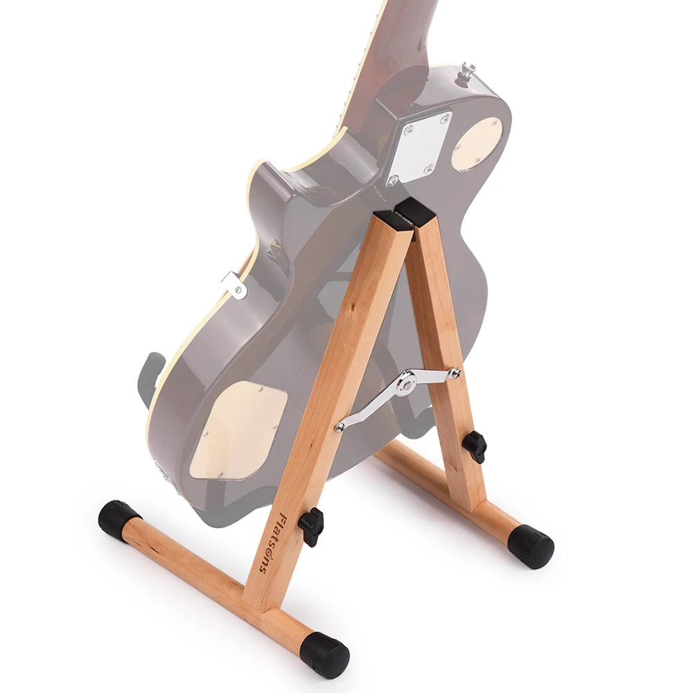 Flatsons FL-04W съемный деревянный держатель для гитары Пляжная из цельной древесины кронштейн инструмента для электрической акустической Басс гитара