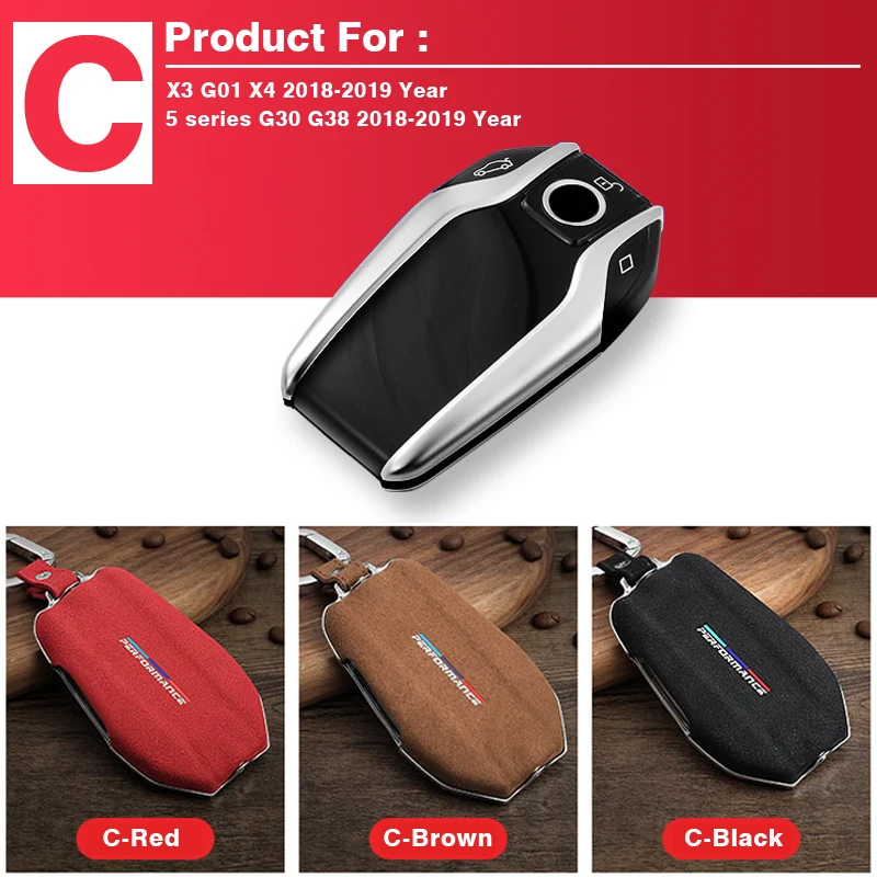 For BMW X3 X4 G01 5 series G30 G38 Protect Shell Interior auto Accessories Car Styling Key Rings Protection Covers Stickers Trim |