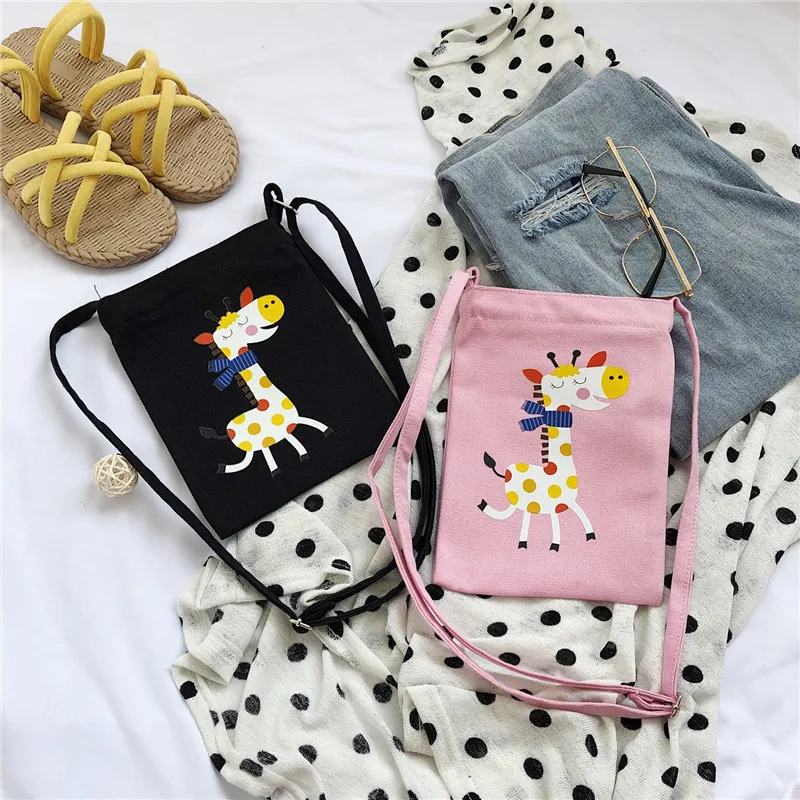 

Shoulder Mini Small Canvas Bag Shoulder Literature And Art Mobile Phone Bag Purse Fashion Small Square Bag Small Cloth Bag WOMEN