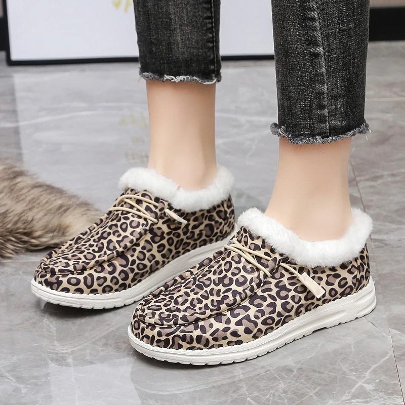 leopard print dude shoes