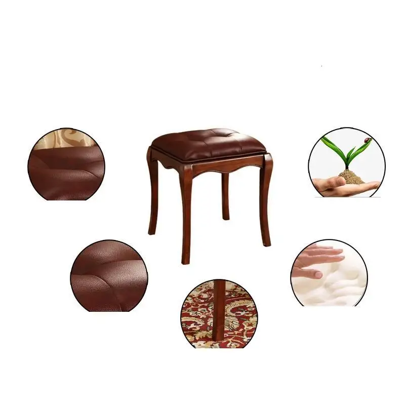 Туалетный Стул Banc De Pufa Do Siedzenia Vestidor Pouffe Pouf Rangement Tabure Bois Sgabello Taburete Ottoman Tabouret Stool| |