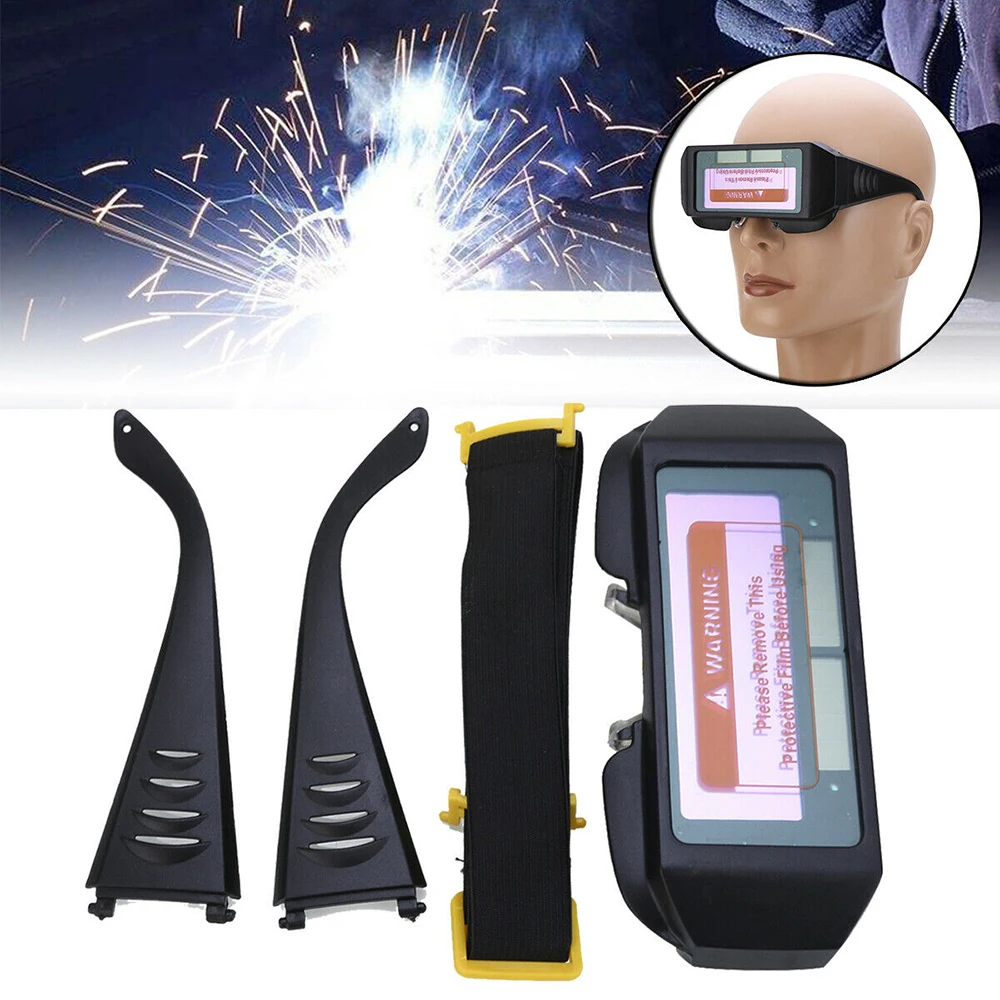 

Auto Darkening Welding Helmet Durable Automatic Light Change Anti-Glare Eyes Shied Goggle Glasses Masks Autos Shades