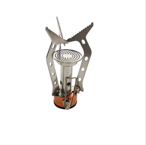 

Mini folding burner Outdoor Gas Stove Camping Gas burner Folding Electronic Stove hiking Portable Foldable Split Stoves