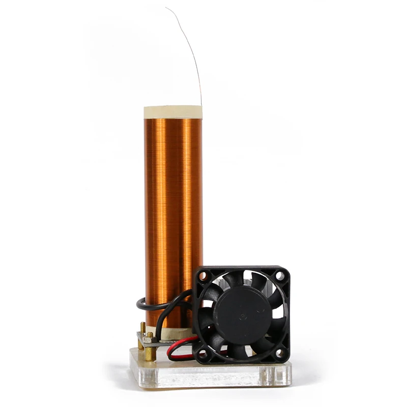

Tesla Coil tecnologia Wholesale Mini Tesla Coil Plasma Speaker DIY Kit High Power High Voltage Generator Experiment Creative