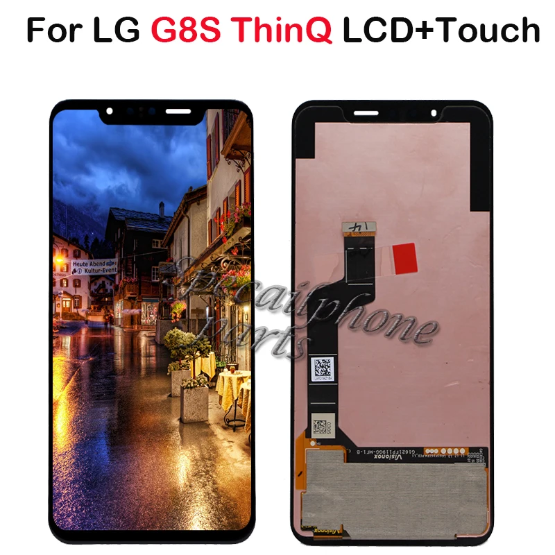 

6.21'' For LG G8S LCD Display Touch Screen LMG810 Digitizer Assembly Replacement Parts For LG G8S ThinQ LCD