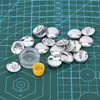 Cloth Bag Cover Buttons Kit DIY Bag Cloth Buckle Set Round Button Base DIY Handmade Crafts Sewing Making Tools 6