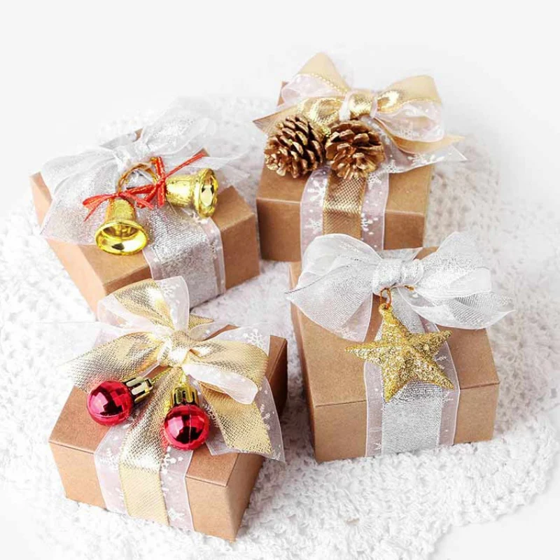 

10Pcs Christmas Gift Star Ball Shape Decoration Christmas Tree Pendant Set New Year Cute Ornaments